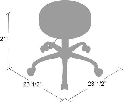 Boss Office Products Be Well Medical Spa Stool in Beige, 250 (B240-BG)