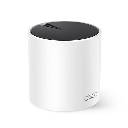 TP-Link Deco X55 AX3000 WiFi 6 Mesh System - Covers up to 2500 Sq.Ft., Replaces Wireless Router and Extender, 3 Gigabit Ports, Supports Ethernet Backhaul, Deco X55(1-Pack)