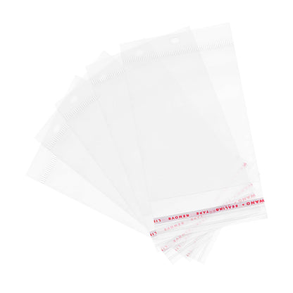 YUENPUN 300Sets Necklace Display Cards with Adhesive Pouches and Plastic Clear Jewelry Packaging Bags, Necklace Cards for Display Storage Selling Jewelry, Black