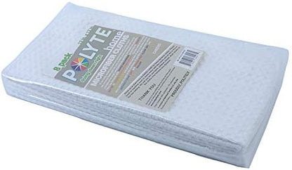POLYTE Ultra Premium Microfiber Kitchen Dish Cloth Waffle Weave, 8 Pack