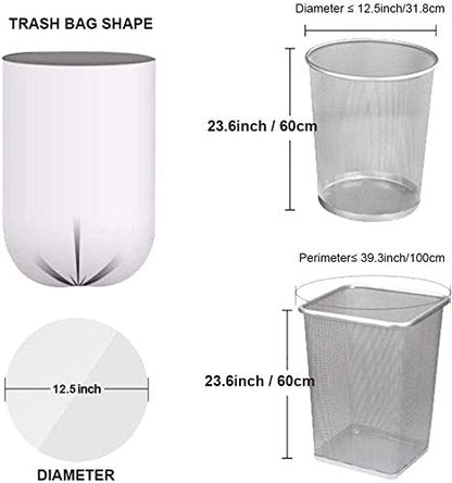 Small Trash Bags, Magesh 4 Gallon Trash Bag/Small Garbage Bags, Strong