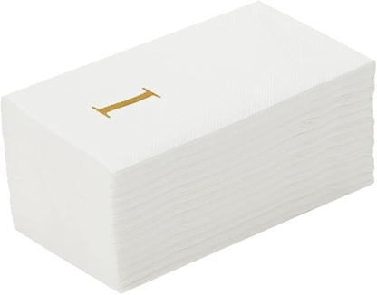 Luxenap 15.8 X 7.9 Inch Linen-Feel Guest Towels, 2000 Lettered Hand Towels
