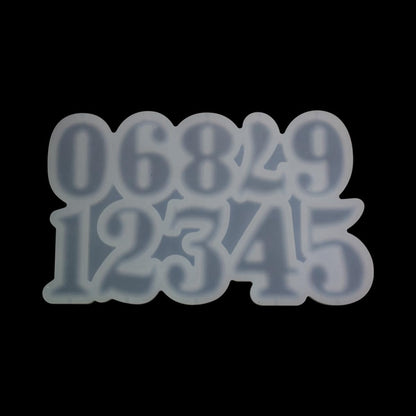 mostsom 2pcs/lot Number Shaped Baking Mold DIY Lollipop Numeric Modeling Silicone Chocolate Candy Mould Birthday Cake Decoration Kitchen Tools (D_ Number)