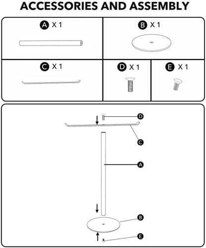 Towel Rack T-Shape Hand Towel Holder