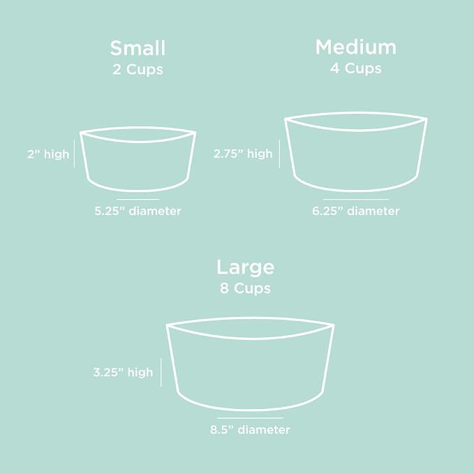 Waggo Simple Solid Dog Bowl and Dog Bowl Stand - Single Iron Stand with Single Ceramic Feeder or Water Bowl (Matte Buttercream, Small)