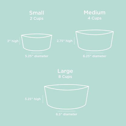 Waggo Simple Solid Dog Bowl and Dog Bowl Stand - Single Iron Stand with Single Ceramic Feeder or Water Bowl (Matte Buttercream, Small)