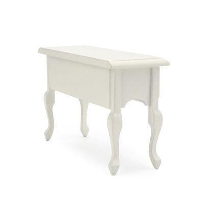Miniature Table 1:12 Furniture & Dollhouse Miniature Bed with Drawer 1:12 Wooden Furniture European Bedroom Bedding Furniture Accessories with Pillow & Mattresses