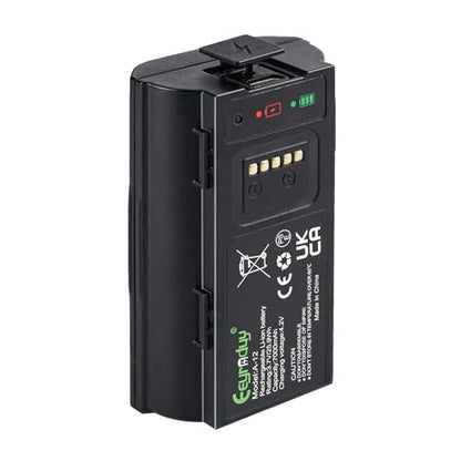 A12 Replacement Arlo Essential Wire-Free Video Doorbell VMA2400 Battery Compatible with Arlo Doorbell AVD2001 AVD2001B Rechargeable Back-Up Battery 7000 mAh
