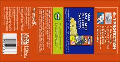 Hefty Ultra Strong 13 Gallon Trash Bags, Tall Kitchen Trash Bags 13 Gallon Size