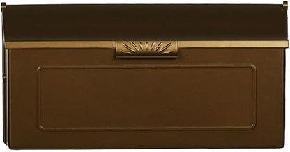 Special Lite Horizon Horizontal Wall Mount Mailbox - Bronze Aluminum Mailbox for Wall Mount - SHH-1006-HBZ