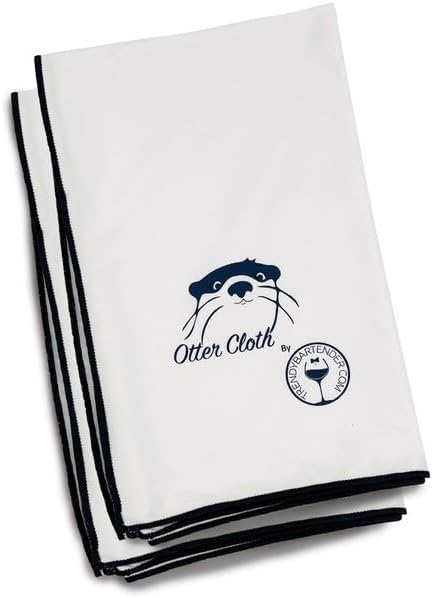 Trendy Bartender Microfiber Glass Polishing Lint-Free Cloth