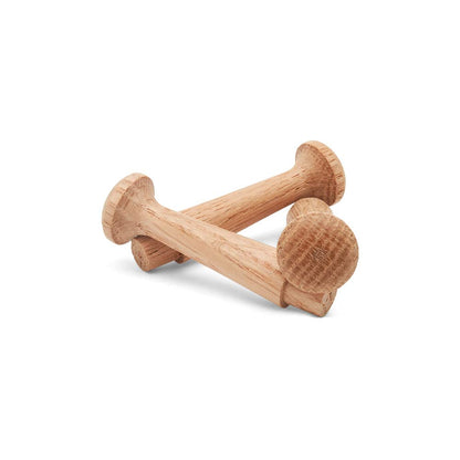 Oak Shaker Peg 2-1/2 inch, Pack of 12 Wooden Pegs for Hanging, DIY Shaker Rack and Rail, by Woodpeckers
