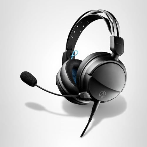 Audio-Technica ATH-GL3BK Closed-Back Gaming Headset, Black