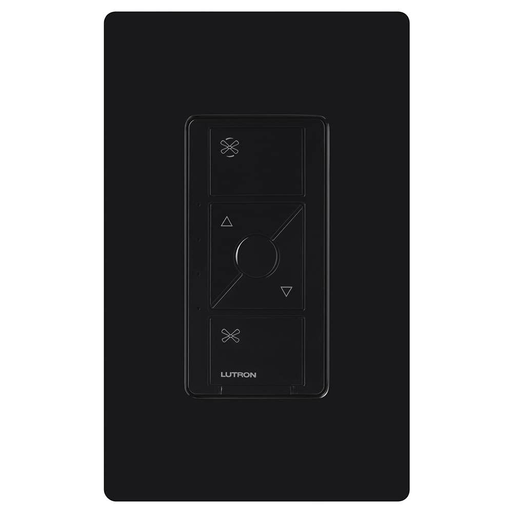 Lutron Caseta Smart Fan Speed Control Switch (Lutron Smart Hub Required), Single-Pole, PD-FSQN-WH, White