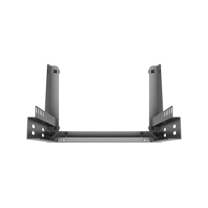 QiaoYoubang 8U Small Desktop Network Rack, 10 inch Mini Open Frame Desktop Cabinet for 10 inch Network, Servers, Audio, Video and Studio Equipment Free Standing Home Office Rack (8U)
