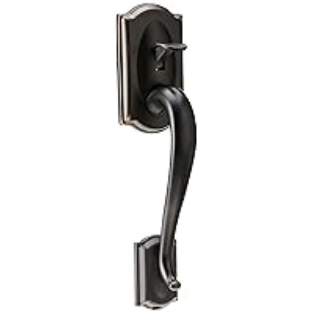 Schlage Encode Smart WiFi Deadbolt Lock for Front Door - Keyless Entry with App or Touchscreen - Works with Alexa, Hey Google, & Airbnb - Create Codes for Guests - Matte Black