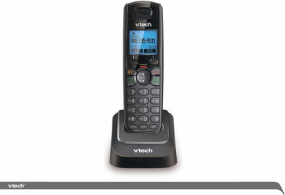 VTech DS6151-11 DECT 6.0 2-Line Expandable Cordless Phone + (3) DS6101-11 Accessory Handset, Black