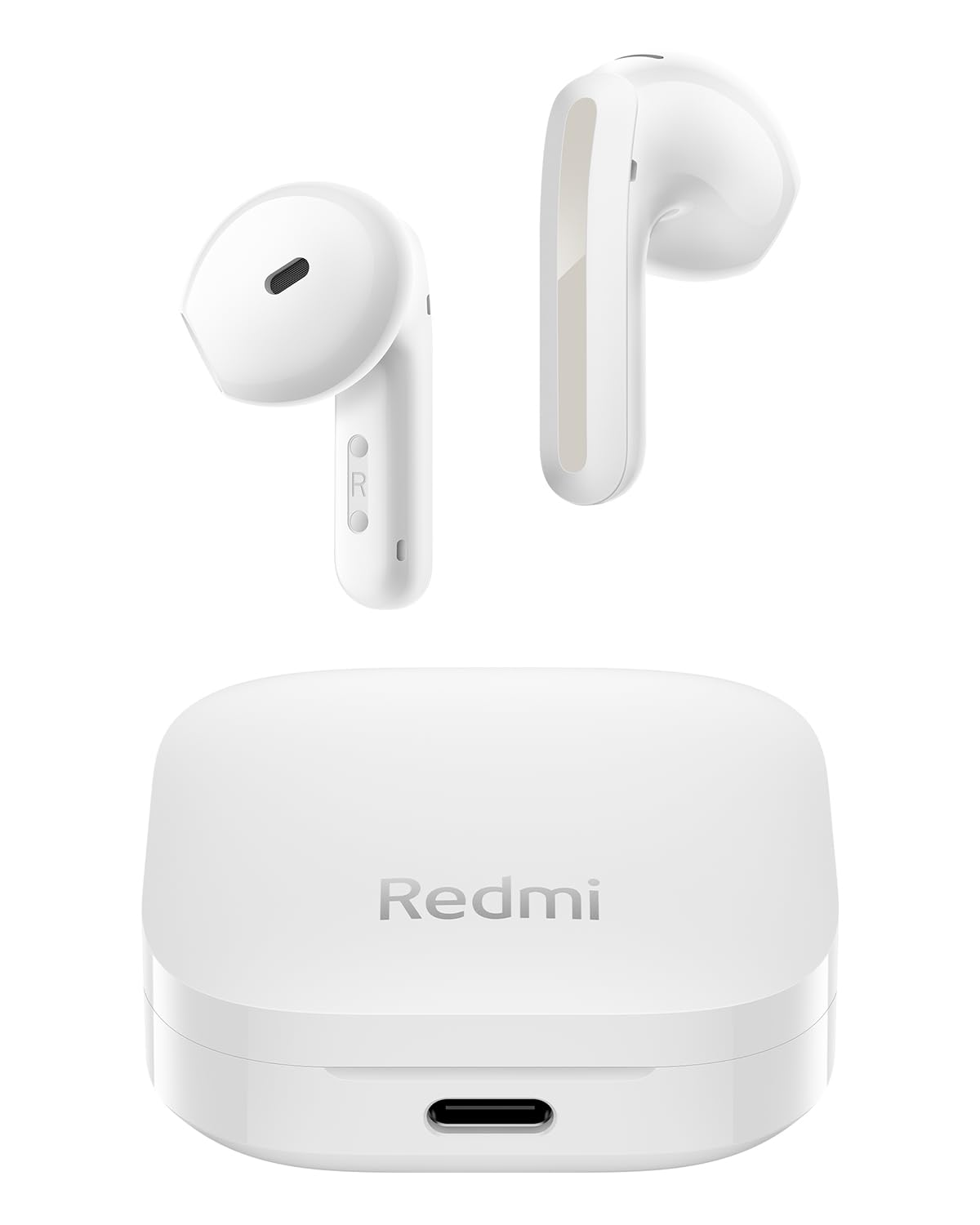 Xiaomi Redmi Buds 6 Active Wireles Earbuds (Global Version), Bluetooth 5.4 in-Ear Headphones, 30H Long Battery Life,Noise Cancellation for Calls, 5 Tuning Modes, IPX4 Waterproof - (White)