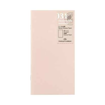 Traveler's Notebook Refill Sticker Mount Regular Size 14468006