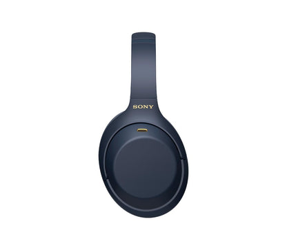 Sony WH-1000XM4 Wireless Premium Noise Canceling Overhead Headphones, Blue (Renewed)