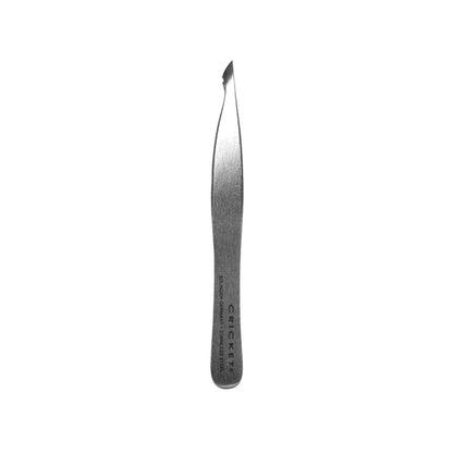 Cricket Beauty Hardware Pro Point/Slant Tweezers - Professional Hair Removal Tool w/Precision Slanted Tip, Durable German Stainless Steel, Superior Grip for Eyebrows, Ingrown Hairs & Facial Grooming
