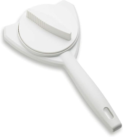 KUHN RIKON Strain-Free Gripper Opener for Jars and Bottles, 10 x 5 x 2.25 inches, White