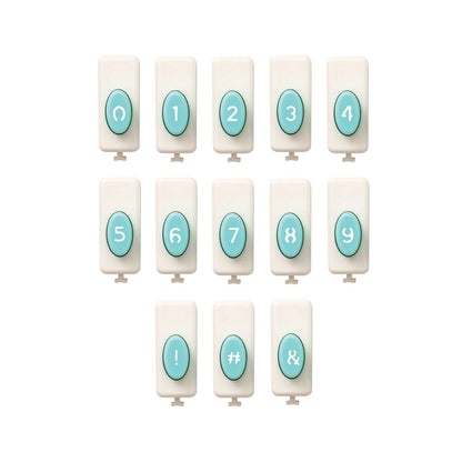 We R Memory Keepers Number Punches Set, Pair with Punch Board, Mix and Match Numbers, for Crafting, Scrapbooking, DIY Projects, Journaling, Cardmaking, and More