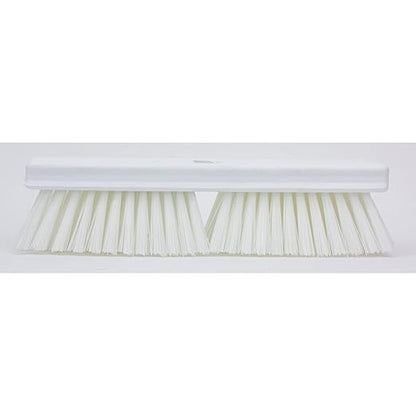 SPARTA Plastic Floor Scrub Brush, Brush Head Only, Deck Brush