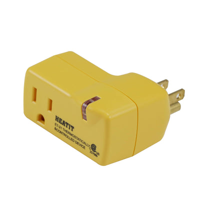 HEATIT ET-21 Freeze Thermostatically Controlled Outlet On at 38F /Off at 50F ET-21-1 1PCS