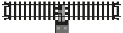 Hornby Hobby Train Tracks - R8206 Power Track Straight Track Pieces - Small Scale Model Accessories for Train, Electric Railroad Supplies with HO/OO Gauge Compatibility, Straight Tracks