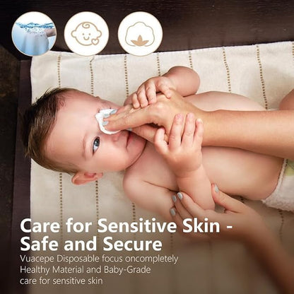Face Towels Disposable Cotton Facial Towels, Drying Tissue