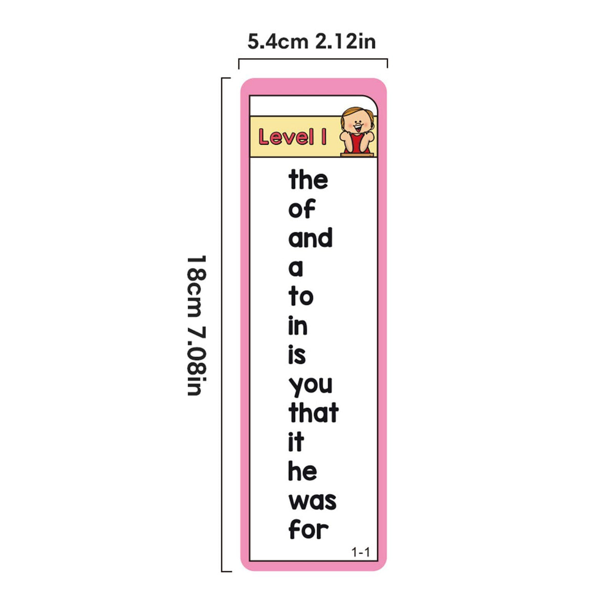 Sided Vocabulary Flashcards Educational Learning Cards High Frequency Sight Words Learn to Read Sight Words
