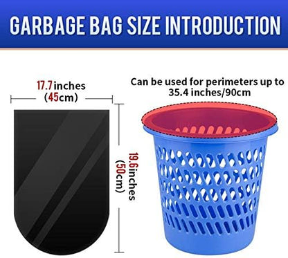 SWIHELP Trash Bags, 4 Gallon / 15 Liters Small Garbage Bags