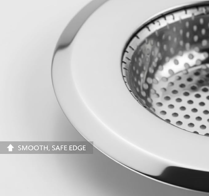 2-Pack 4.5 Inch Sink Strainers