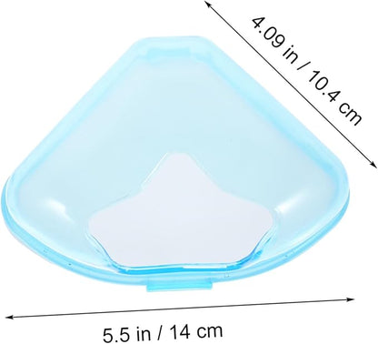 Levemolo Abs Plastic Small Pet Bathing Tub Chinchilla Dust Bath Container for Hamsters Guinea Pigs