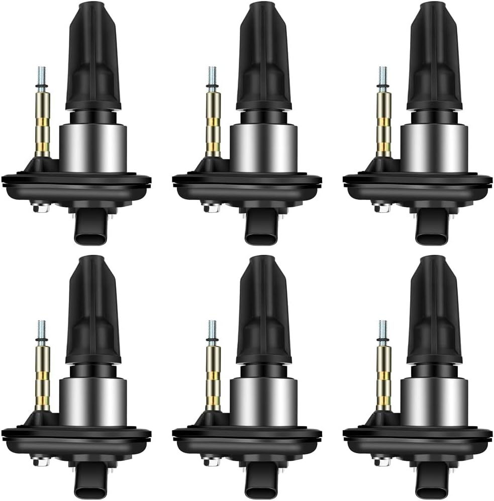 ECCPP 3 ignition coils with 3 iridium Spark Plugs,UF808,coils packs,for Smart Fortwo 2016-2017 0.9L‎224332428R,UF-808