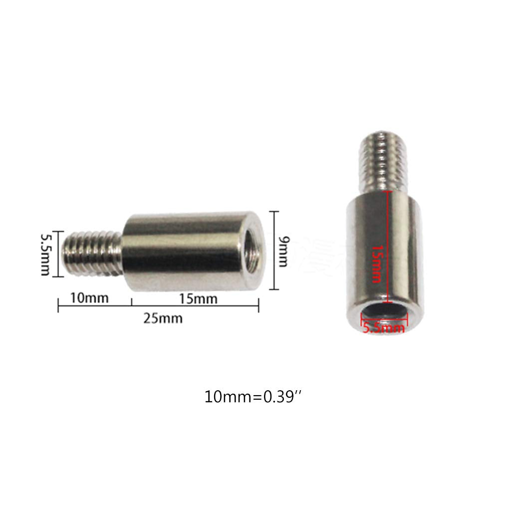 ljhnba Pack of 8 1.5Cm Arcade Joystick Extender Shaft Extension Rod Screws for Joysticks Zippy
