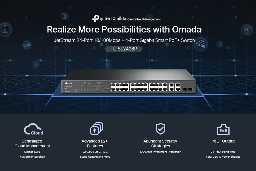 TP-Link TL-SG1016PE | 16 Port Gigabit PoE Switch | Easy Smart Managed | 8 PoE+ Ports @150W | Plug & Play | Sturdy Metal w/ Shielded Ports | QoS, Vlan, IGMP & LAG, Free Expert Help