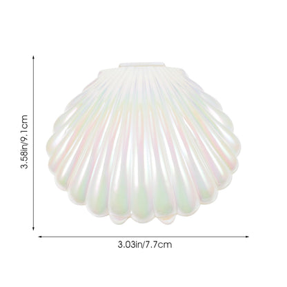 Gadpiparty 10pcs Sea Shell Party Favors, Shell Jewelry Box, for Birthday Decorations and Under the Sea Theme Party Ocean Beach Goodie Treat Supplies