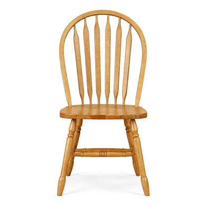 Sunset Trading Oak Selections Dining Chair, 38", Light Finish