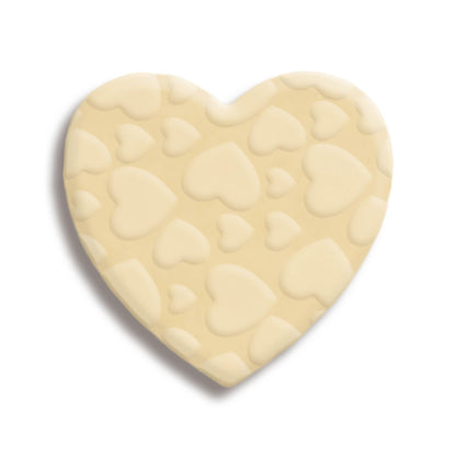 Mrs. Anderson’s Baking Mini Embossing Rolling Pin, Hearts Design, Poplar Wood and Chrome-Plated Iron
