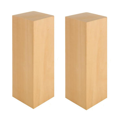 ACXFOND 2 Pack 10x3x3 inch Basswood Carving Blocks, Unfinished Bass Wood Blocks for Wood Carvings for Home, Class, Arts, Crafts, Christmas DIY Supplies