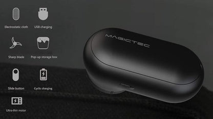 Rechargeable Fabric Shaver, Magictec Lint Remover Sweater Defuzzer Lints Fuzzs