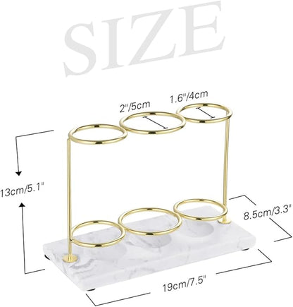 Emibele Electric Toothbrush Holder, 3 Slots 2-Layer Resin Electric Toothbrush