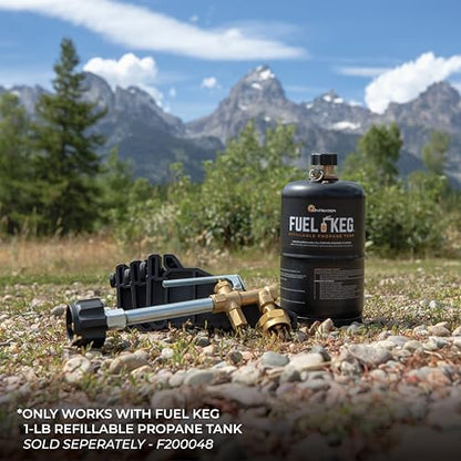 Mr. Heater Propane Refill Kit for Fuel Keg 1 lb. / 16 oz. Refillable Propane Tank