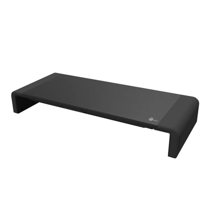 SIIG 20.5" Monitor and Laptop Stand Riser for Desk with Phone Stand and Storage, Width Adjustable 16.5" to 20.5", Max Weight 55lbs, 7.87" Depth (CE-MT2P12-S1)