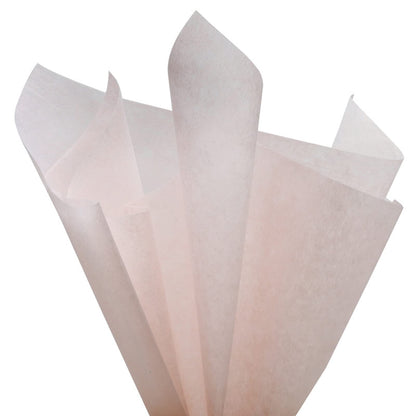 Korean Cotton Wrapping Flower Paper Non-Woven Floral Wrapping Paper 10 Sheets Florist Supplies Waterproof Flower Bouquet Wrapping Paper Floral Supplies for Fresh Flowers, 23.6x23.6 Inch (Water Pink)