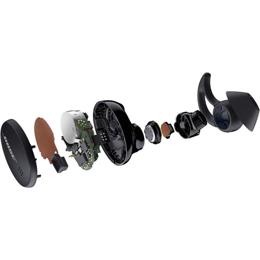 Bose Sport Earbuds - Wireless Earphones - Bluetooth in Ear Headphones for Workouts and Running, Triple Black