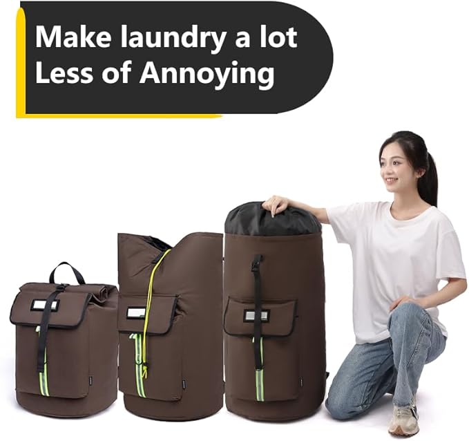 laundry bag backpack, extra-large heavy duty laundry bags, laundry backpack