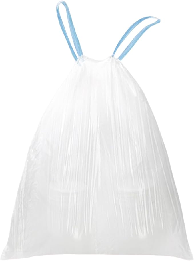 6 Gallon Trash Bags Drawstring, Garbage Bags